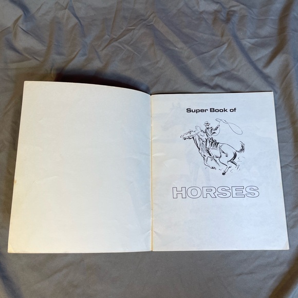Vintage 1978 Super Book Of Horses by Kathleen Daly Soft Cover - Picture 2 of 9